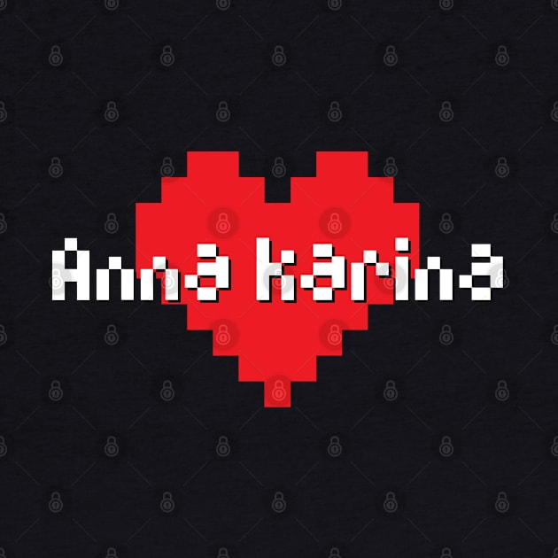 Anna karina-> 8bit style by LadyLily